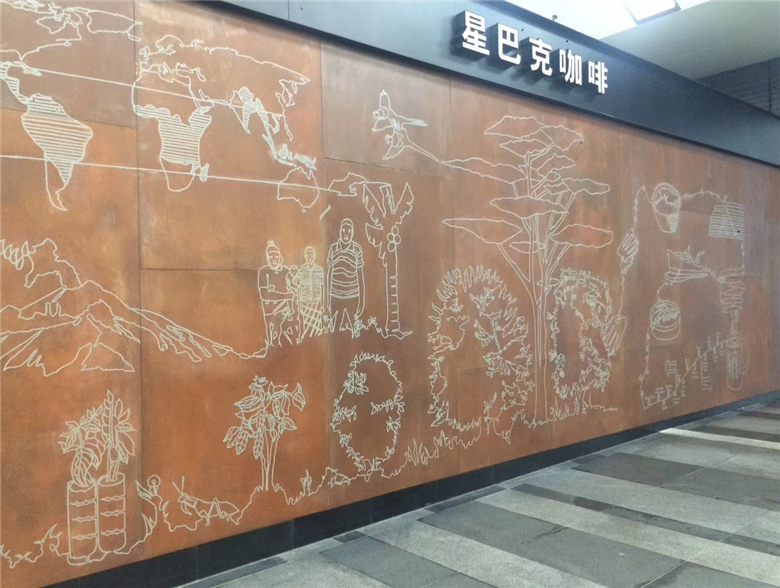 雨山耐候钢幕墙
